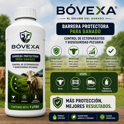 BOVEXA INSECTICIDA PARA GANADO Y CORRALES CONCENTRADO