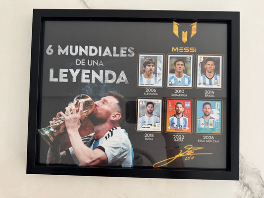 CUADRO PREMIUM HOMENAJE A MESSI