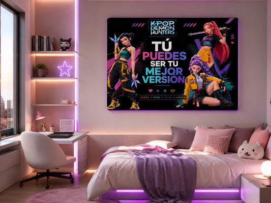 CUADRO PREMIUM LAS K-POP GUERRERAS