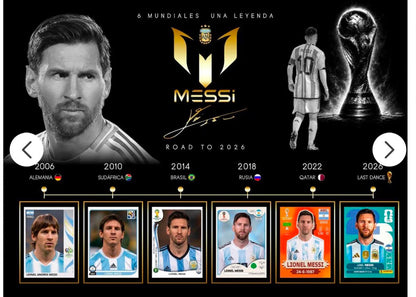 CUADRO PREMIUM  A LOS GOAT´ S DEL FUTBOL