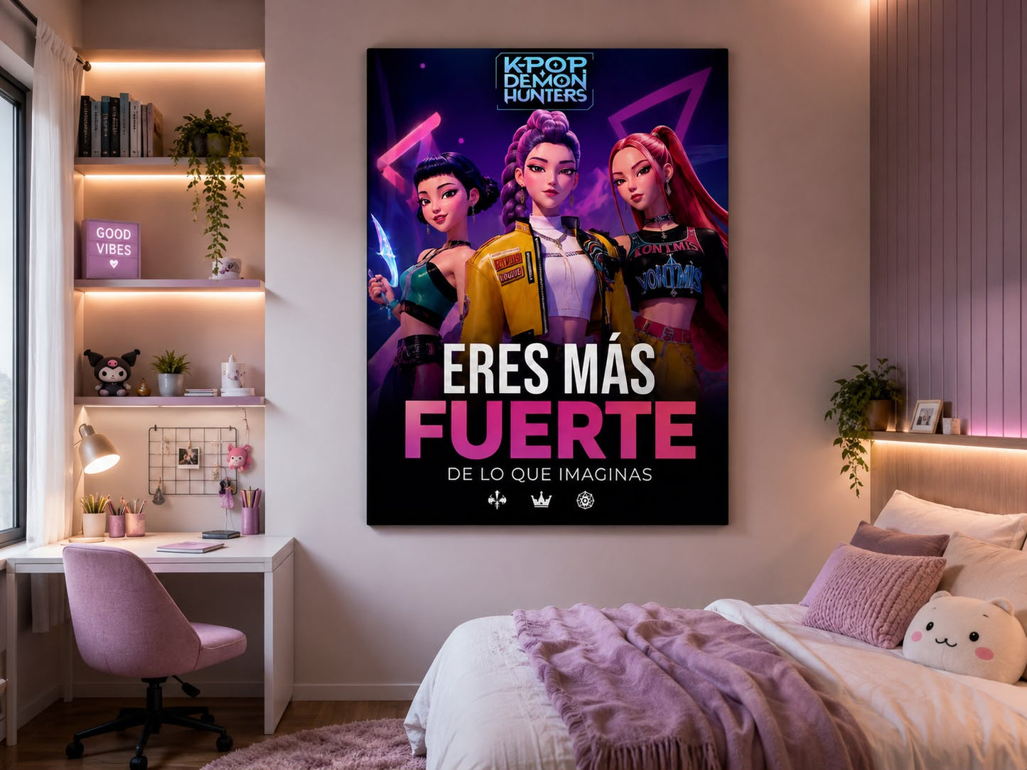 CUADRO PREMIUM LAS K-POP GUERRERAS