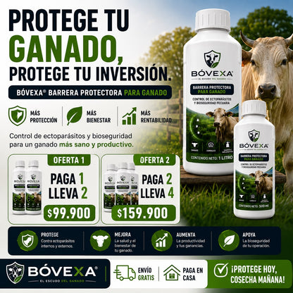 BOVEXA INSECTICIDA PARA GANADO Y CORRALES CONCENTRADO
